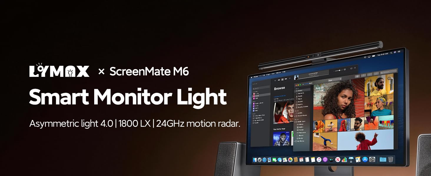 LYMAX monitor light M6