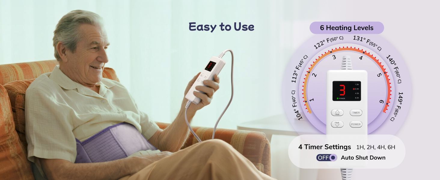 Upgraded Wrap Heating Pad