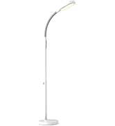 Verilux HappyLight Duo - 2-in-1 Light Therapy &amp; Task Floor Lamp - UV-Free Full Spectrum LED, 1...