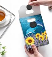 Art3d 40 Sets Hook and Loop Adhesive Dots,1 in. x 1 in. Circle Double Sided Sticky Back, Heavy Du...