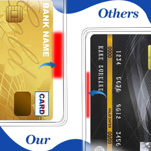 vertical id card holder