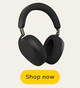 Jabra Evolve3 85 Over-Ear Wireless Bluetooth Headset with Microphone for Work, AI Voice Call Tech...