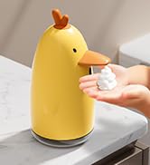 Cradiroses Kids Foam Soap Dispenser, Cute Chicken Design, 2-Level Output