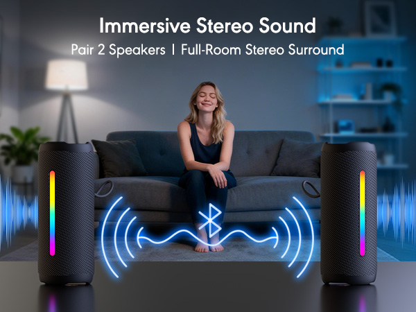 TWS Immersive stereo sound