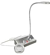 Window Intercom Two Way Talk Through Window Intercom Speaker System with Mute Function Ticket Cou...