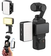 SmallRig Bi-Color LED Video Light for DJI Osmo Pocket 3, Mini Video Light with 650mAh Battery, CC...