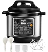 COMFEE’ Pressure Cooker 8 Quart with 16 Cooking Functions, Olla de Presion Non-Stick Pot Yogurt M...