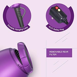 mini hair dryer