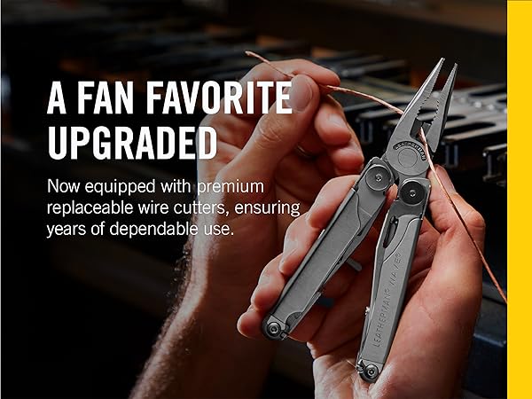 A Fan Favorite Upgraded—Now equipped with premium replaceable wire cutters