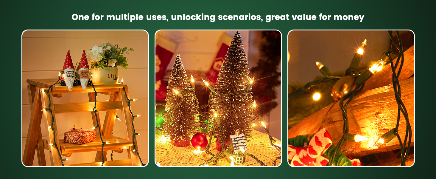 incandescent christmas lights