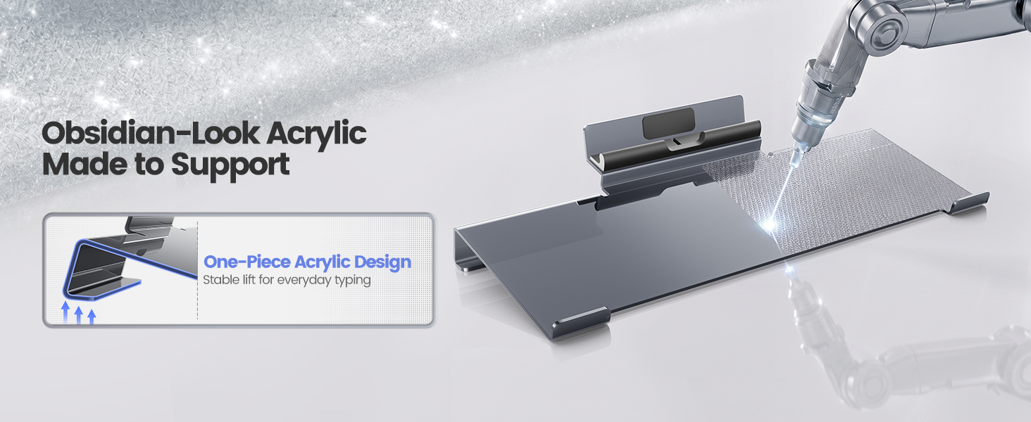 ergonomic keyboard pad