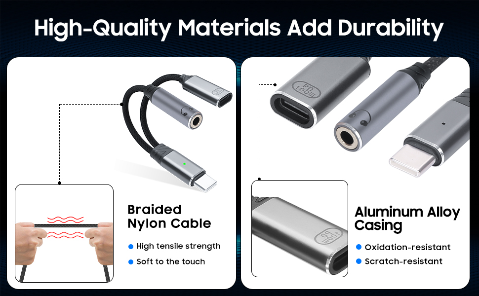 High-Quality Materials Add Durability