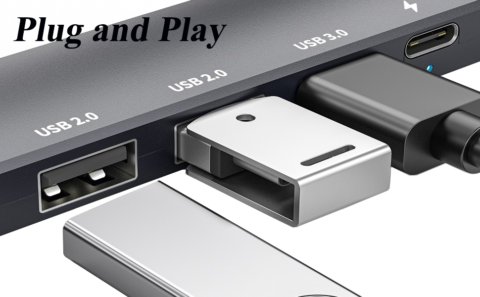 5 in 1 USB C Hub