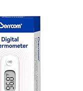 Berrcom Digital Oral Thermometer for Adults and Kids, Medical Thermometer for Fever
