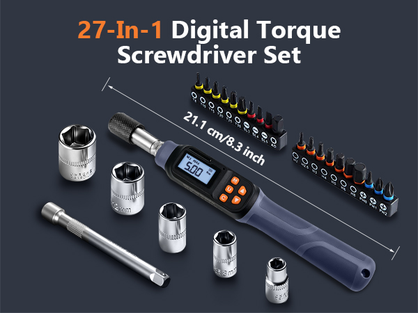 inch pount torque screwdriver set
