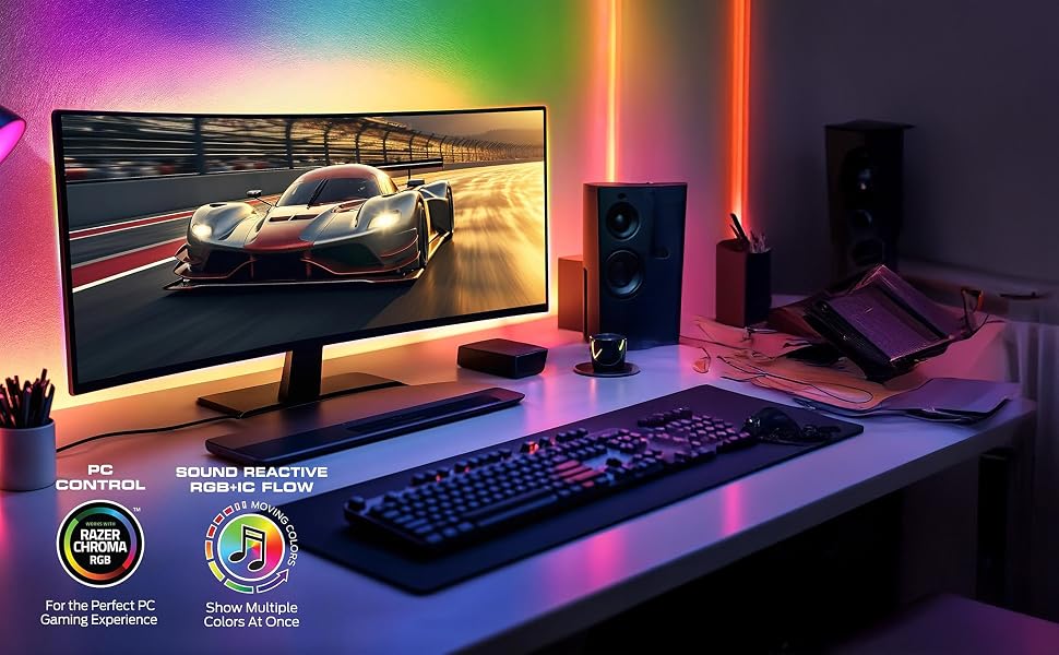 Monster Smart RGB+IC LED Strip Lights