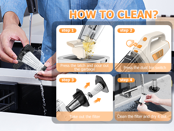 Hand Vacuum Cordless