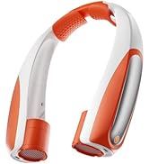 Rarekoas Portable Neck Fan, Hands-Free, 6 Speeds, 6000 mAh Battery, 360° Cooling Wearable Persona...