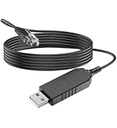 Hodeoo USB to RJ11 for Escort Radar Detector Power Cord – Compatible with Escort MAX 360,MAX 360c...