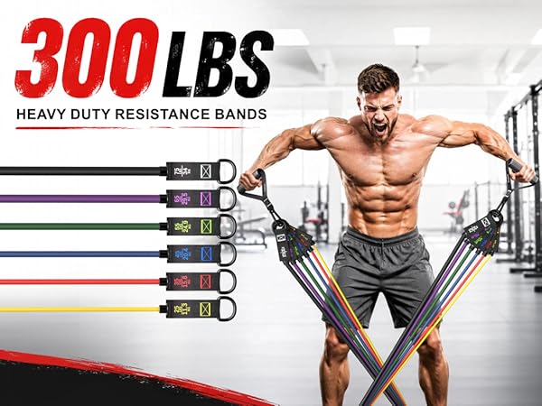 300 LBS HEAVY DUTY RESISTANCE BAND