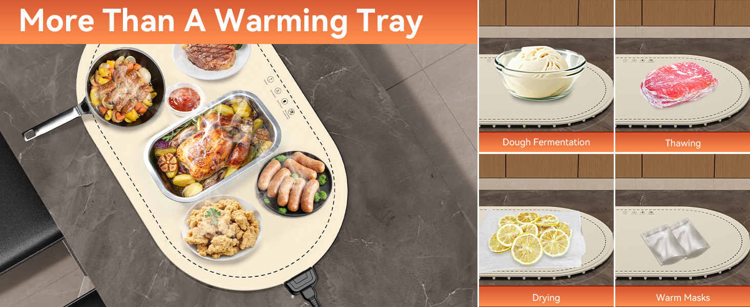electric warming tray