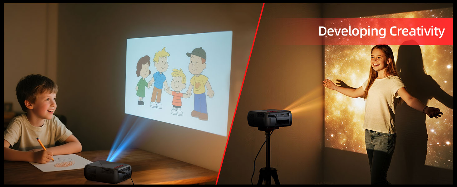 travel projector cell phone projector projector indoor projector for bedroom portable projector