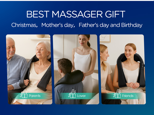Best Massager Gift for Christmas,Mother's day,Father's day and Birthday Parents,Lover and Friends