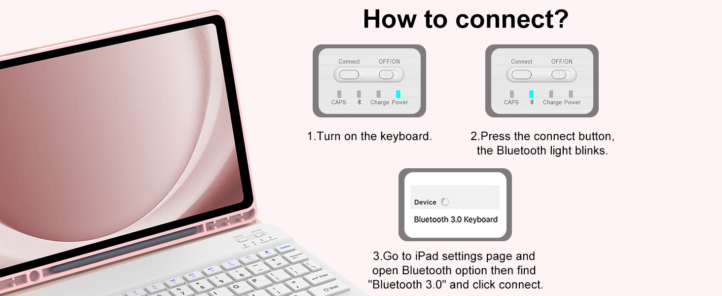 galaxy tab a9 plus case with keyboard