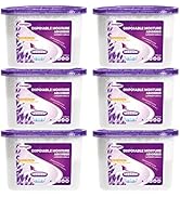 CANAGER Lavender Vanilla Moisture Absorber Box,Odor Eliminator and Dehumidifier Boxes for Closet,...