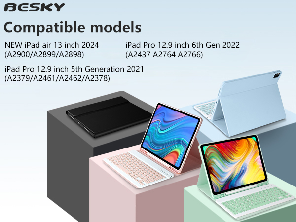 12 9 inch pro case keyboard 2022 