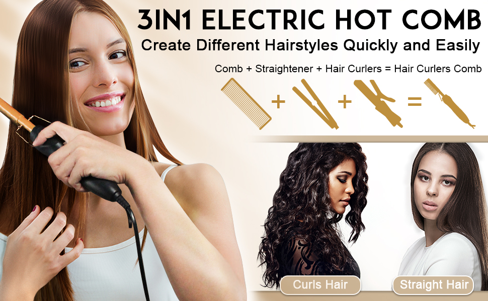 Electric Heating Comb