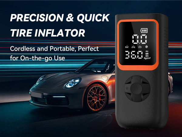 air pump for car tires air compressor portable tire pressure gauge