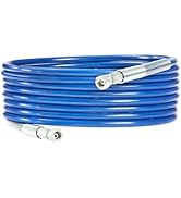 VEVOR 50ft Airless Paint Sprayer Hose, 1/4 in Universal Airless Paint Spray Hose, 4350 PSI High P...