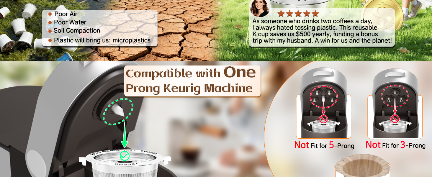 stainless steel reusable k cup