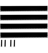 Tie Down 48 inch x 6 inch Metal Landscape Edging Kit, 4 Steel Plates & 4 Steel Connectors - 16 To...