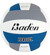 Baden | Lexum | Premium Composite Microfiber | Indoor Official High School Game Volleyball | 13U ...