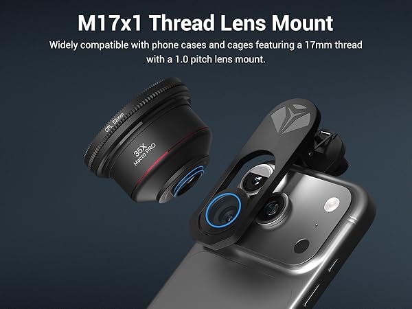 M17X1 Thread Mount