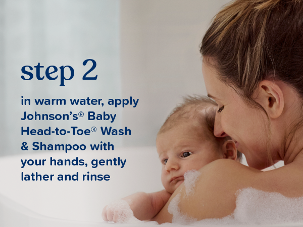 johnsons baby bath routine