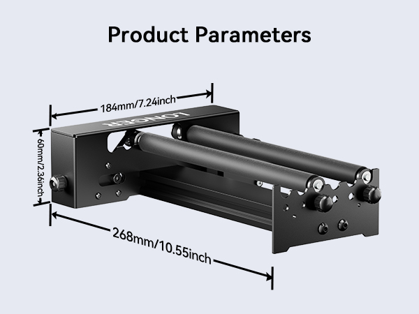 Laser engraver Rotary Roller