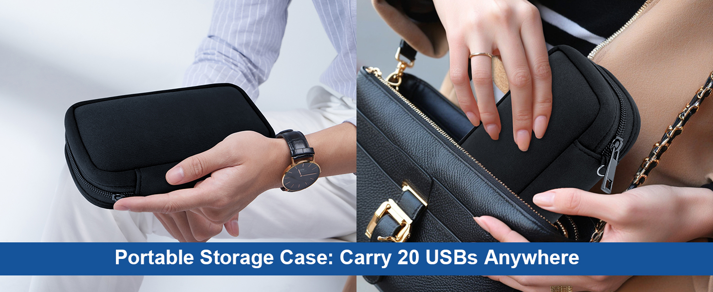 thumb drive holder case