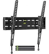 USX MOUNT TV Wall Bracket Tilting Universal TV Mount for Most 26-55 Inch Flat Screen TV with Weig...