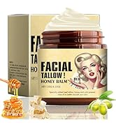 Loobexery Whipped Beef Tallow and Honey Balm, Beef Tallow For Skin Care, Beef Tallow Face Moistur...