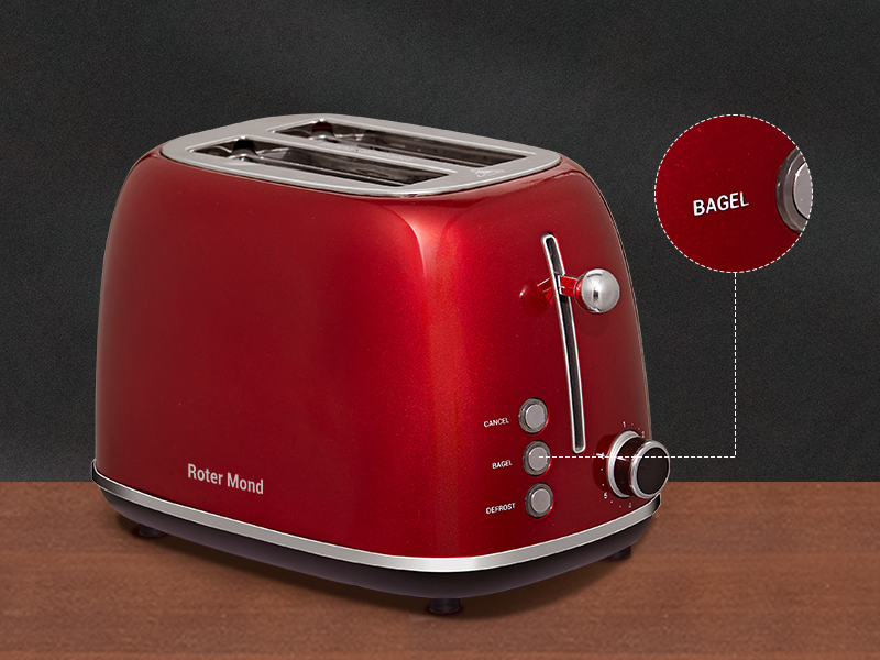 ROTER MOND 2 SLICE TOASTER