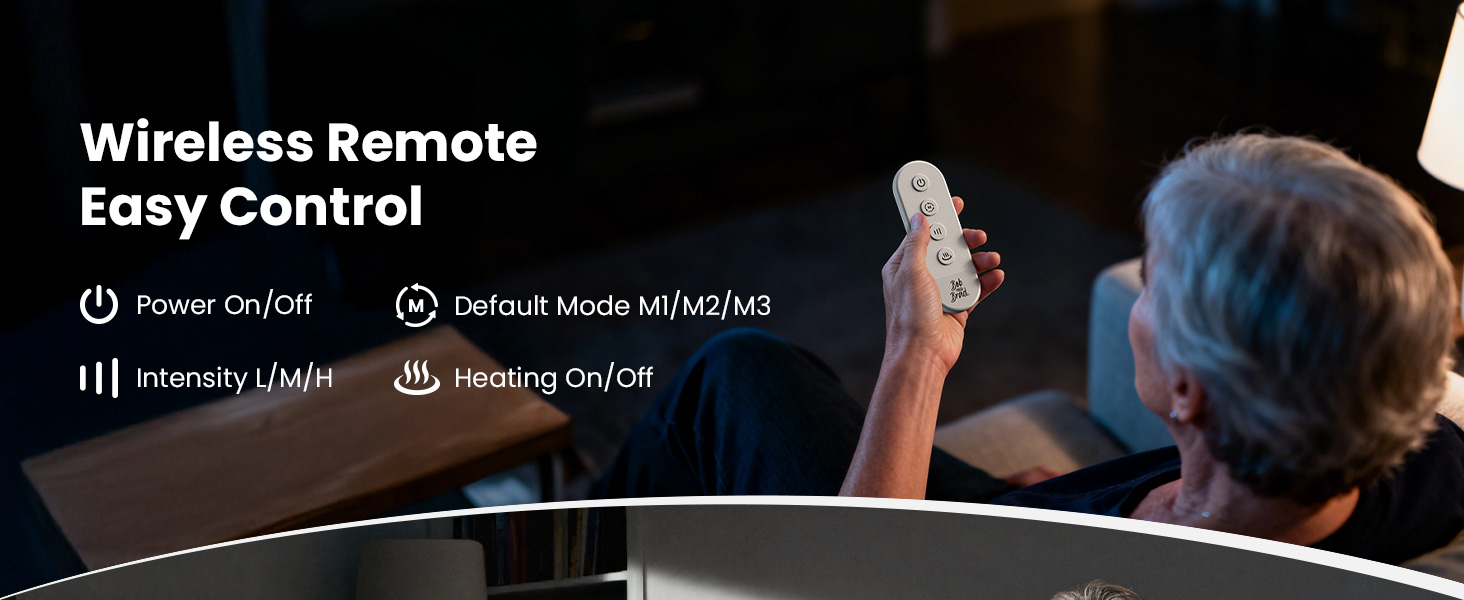 back massager with heat