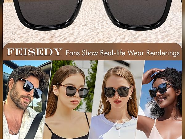 oversized sunglasses