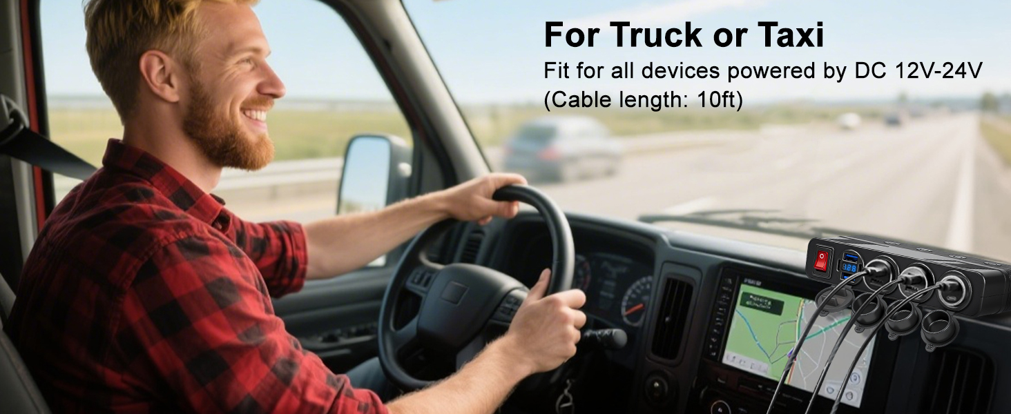 12v cigarette lighter socket cigarette lighter splitter car charger adapter 12v usb c outlet