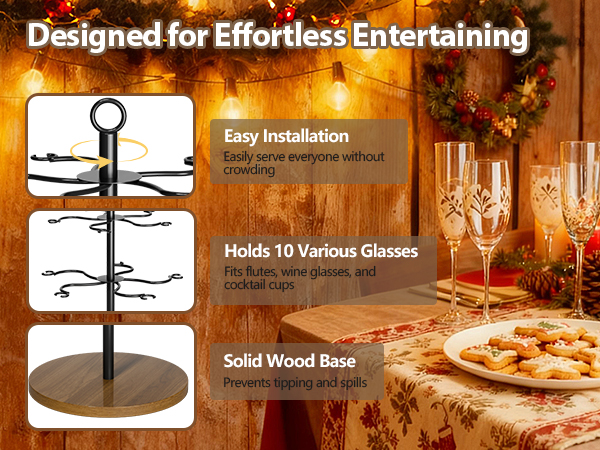 cocktail tree stand