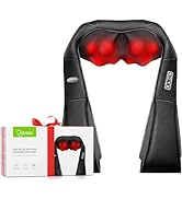 cotsoco Back Massager,Shiatsu Shoulder and Neck Massager with Heat, Electric Deep Tissue Massage ...