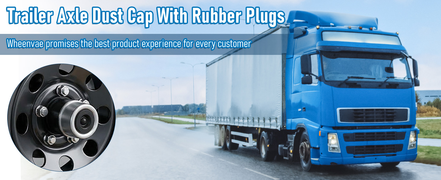 Trailer Axle Wheel Hub Dust Caps