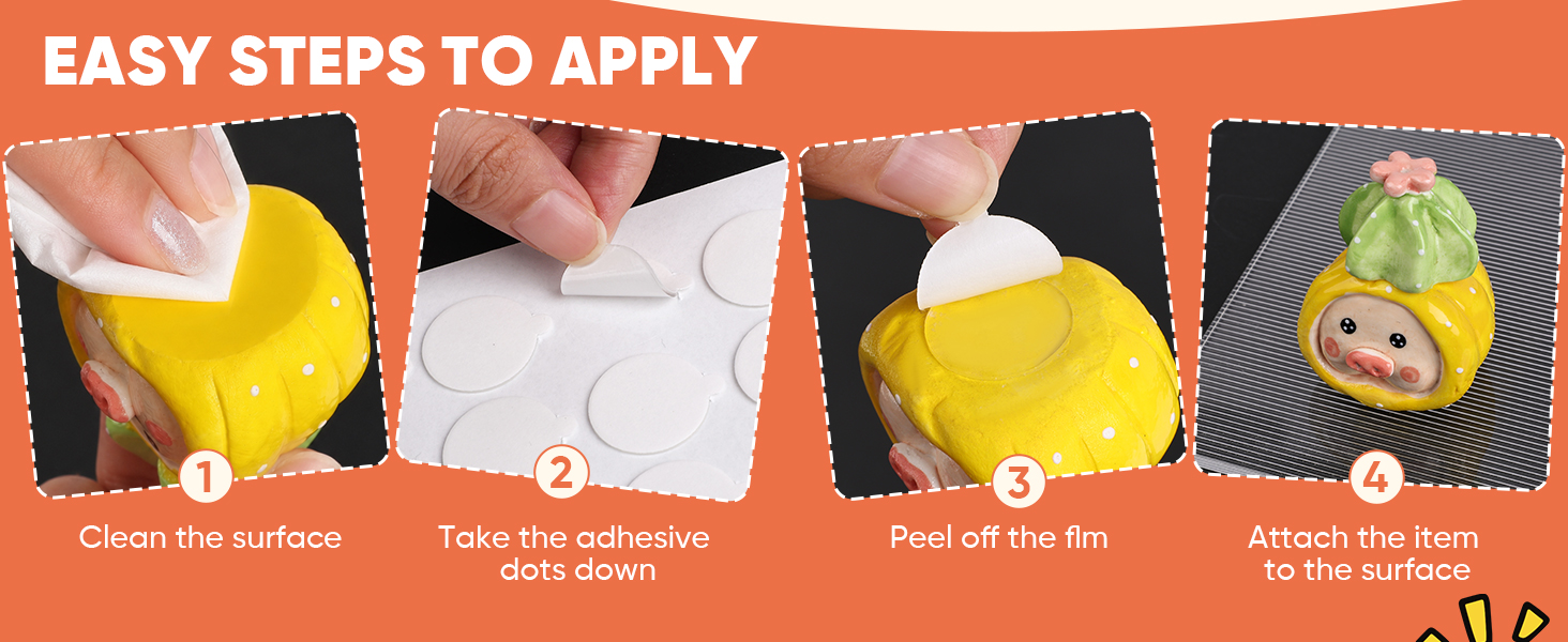adhesive dots